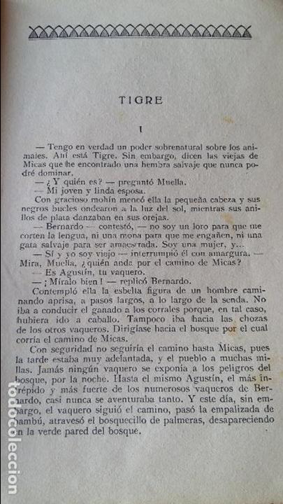 Libros antiguos: TIGRE. ZANE GREY. 1&ordm; EDICION 1929 - Foto 3