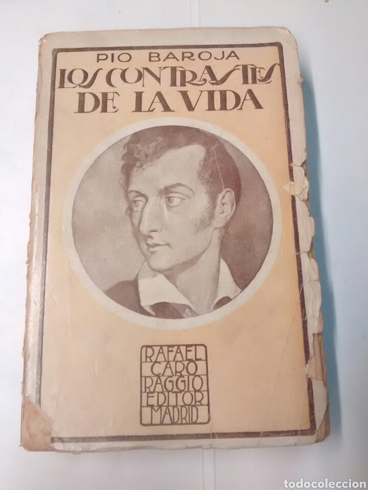 Libros antiguos: Los contrastes de la vida - P&iacute;o Baroja - 1920 - Foto 1