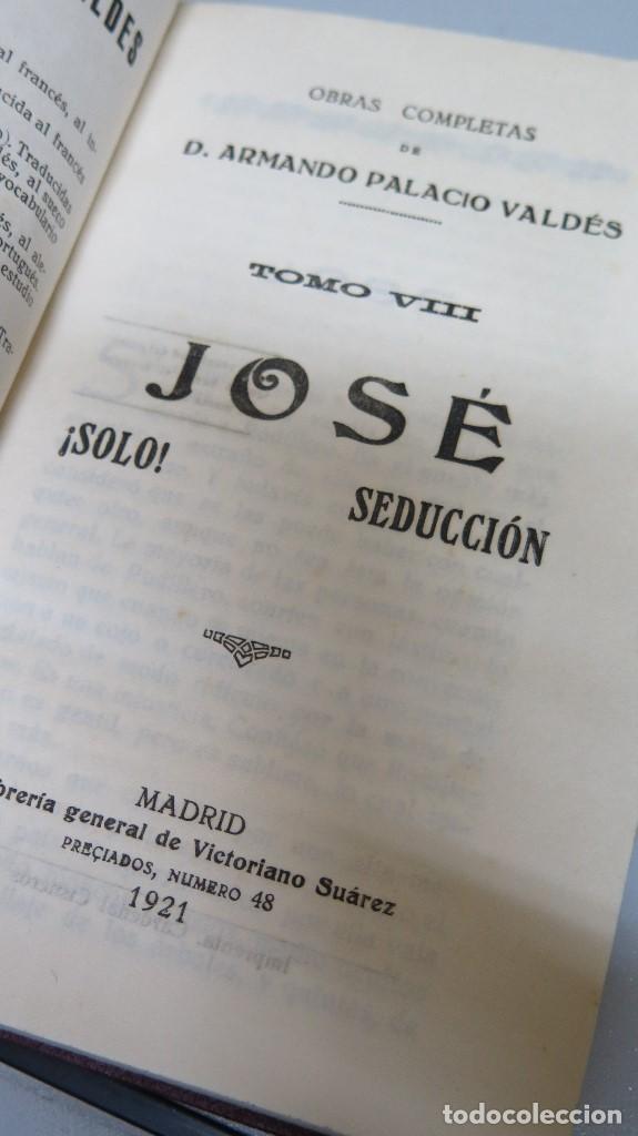 Libros antiguos: 1921.- JOSE. PALACIO VALDES - Foto 2