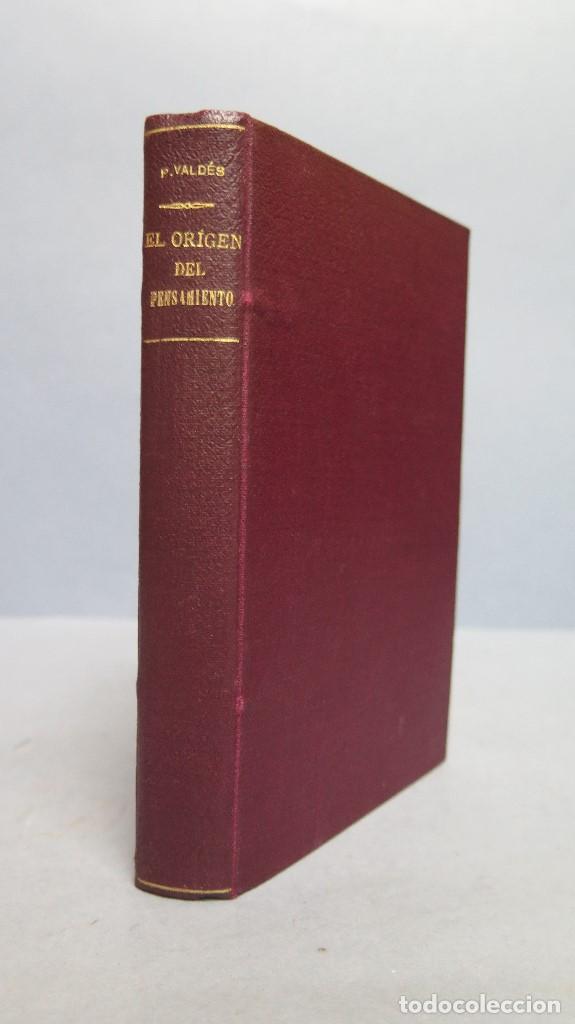 Libros antiguos: 1919.- EL ORIGEN DEL PENSAMIENTO. PALACIO VALDES - Foto 1