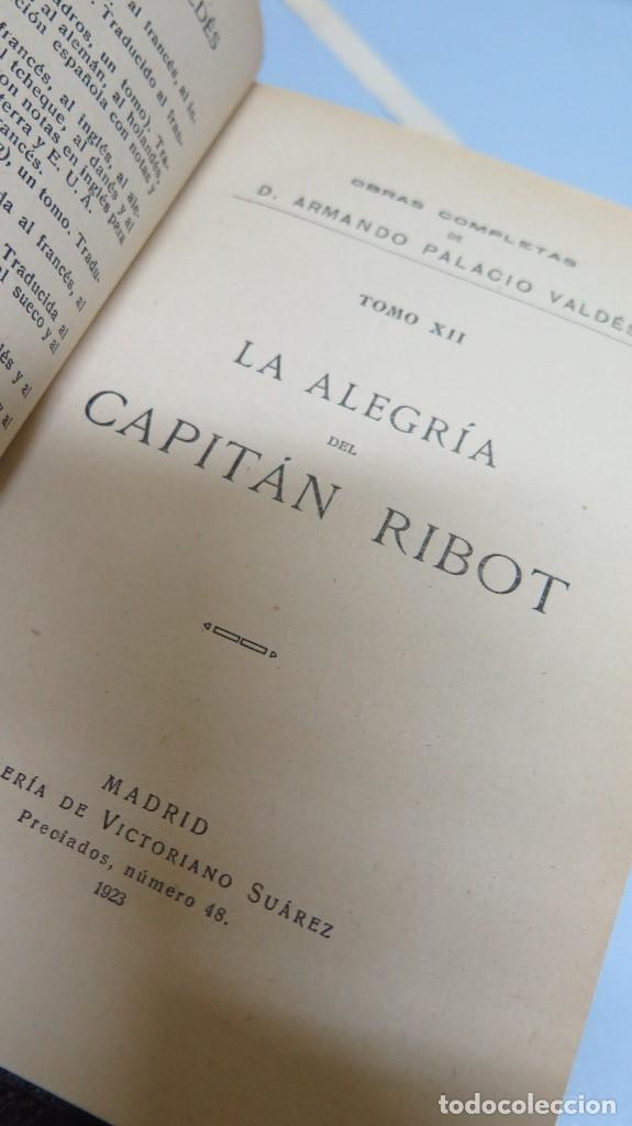 Libros antiguos: 1923.- LA ALEGRIA DEL CAPITAN RIBOT. PALACIO VALDES - Foto 2