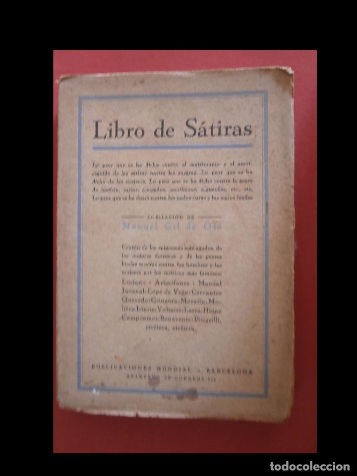 Libros antiguos: Libro de s&aacute;tiras. Manuel Gil de Oto - Foto 1