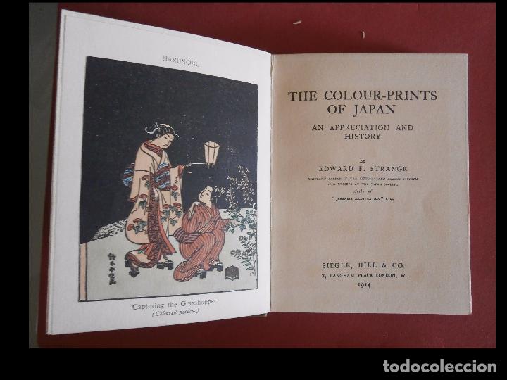 Antiquarische B&uuml;cher: The colour-Prints of Japan and appreciation and history. Edward F. Strange