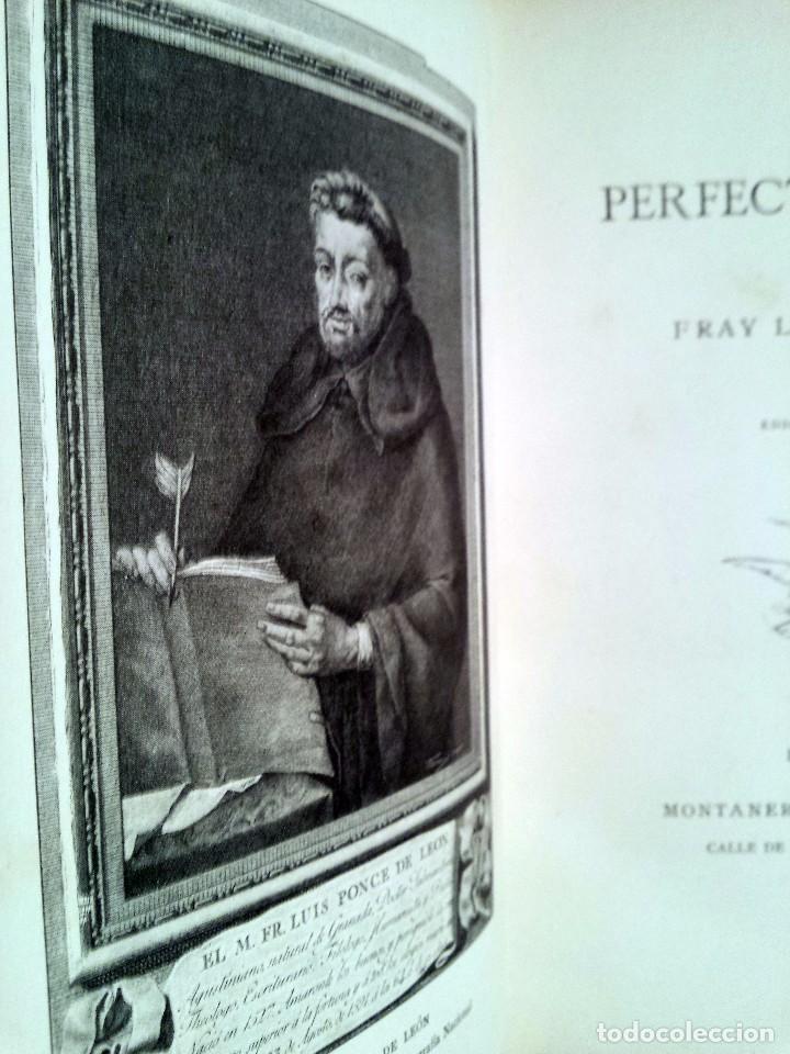 Libros antiguos: FRAY LUIS DE LEON - La Perfecta Casada - Edici&oacute;n Ilustrada. 1898 - 252 pp - Foto 3