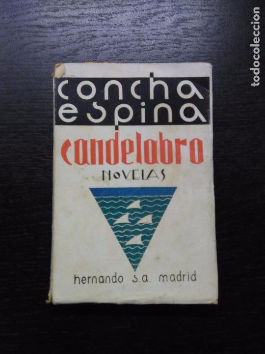 Libros antiguos: CANDELABRO, CONCHA ESPINA, 1933 - Foto 1