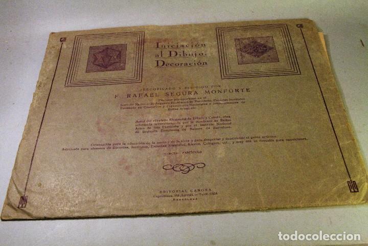 Antiquarische B&uuml;cher: Iniciaci&oacute;n al dibujo. Decoracion. 1932. 3er fasc&iacute;culo. 12 L&aacute;minas.