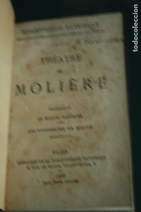 Libros antiguos: THEATRE DE MOLIERE  EDICION FRANCESA  1873 - Foto 1