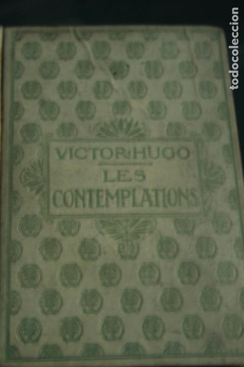 Libros antiguos: LES CONTEMPLATIONS  VICTOR HUGO   EDICION FRANCESA - Foto 1