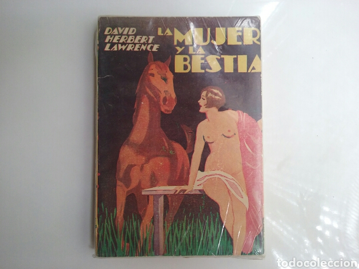 Libros antiguos: La mujer y la bestia david Hebert Lawrence - Foto 1