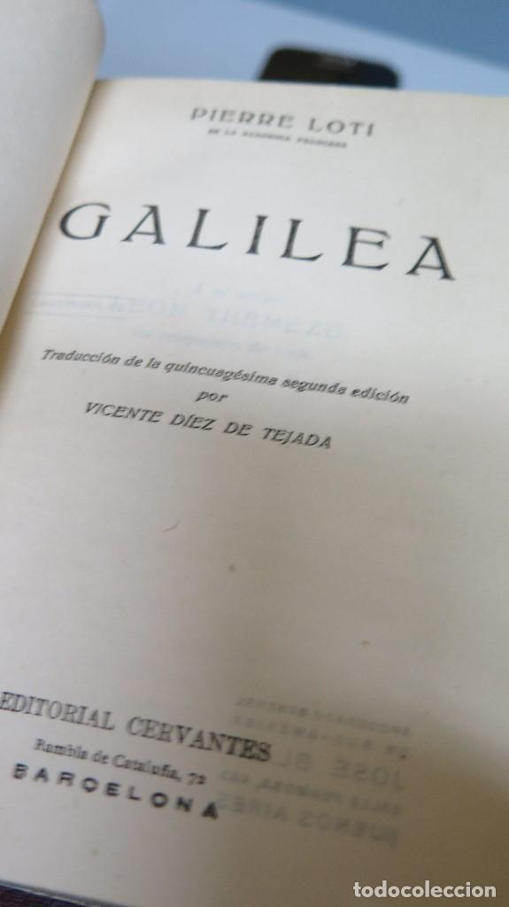 Libros antiguos: GALILEA. PIERRE LOTI - Foto 2
