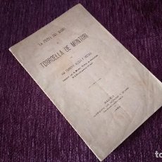 Libros antiguos: LA FIESTA DEL RAMIO, TORROELLA DE MONTGRI, DON PRIMITIVO ARTIGAS Y TEIXIDOR 1886. Lote 95006779