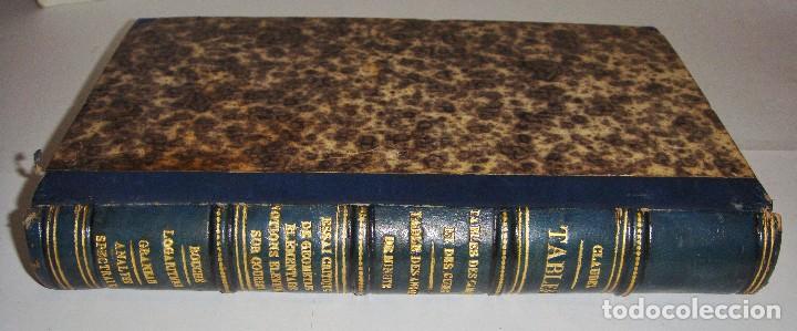 Libros antiguos: Tables. 1862 + Courbes Usualles 1864 - Foto 1