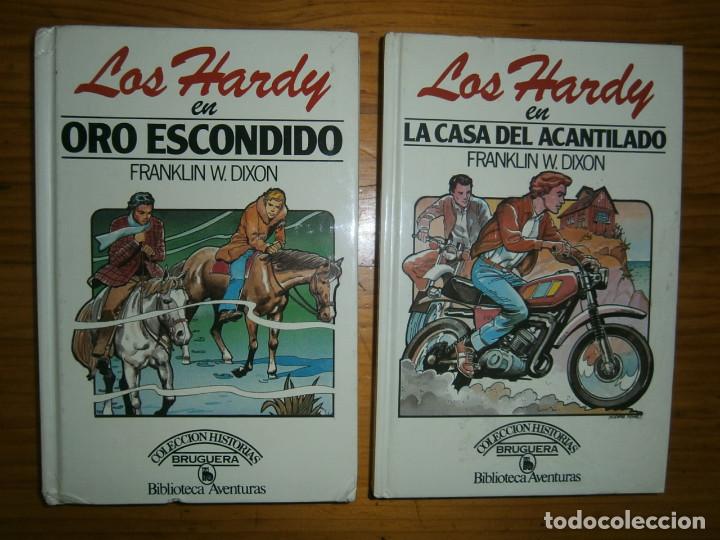 Old books: LOS HARDY EN ..ORO ESCONDIDO..Y LA CASA DEL ACANTILADO