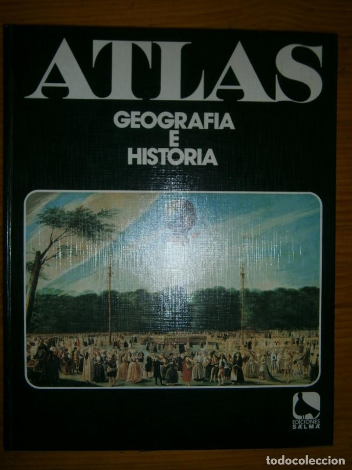 Libros antiguos: ATLAS GEOGRAFIA E HITORIA (NUEVO) - Foto 1