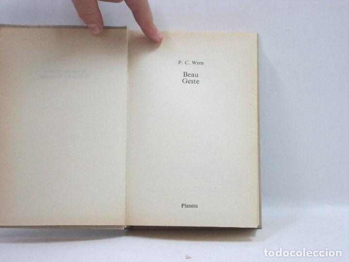 Libros antiguos: BEAU GESTE - P. C. WREN - PLANETA - Foto 2