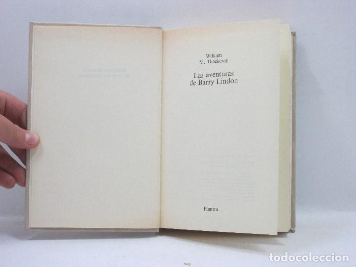 Libros antiguos: LAS AVENTURAS DE BARRY LYNDON - WILLIAM M. THACKERAY - PLANETA - Foto 3