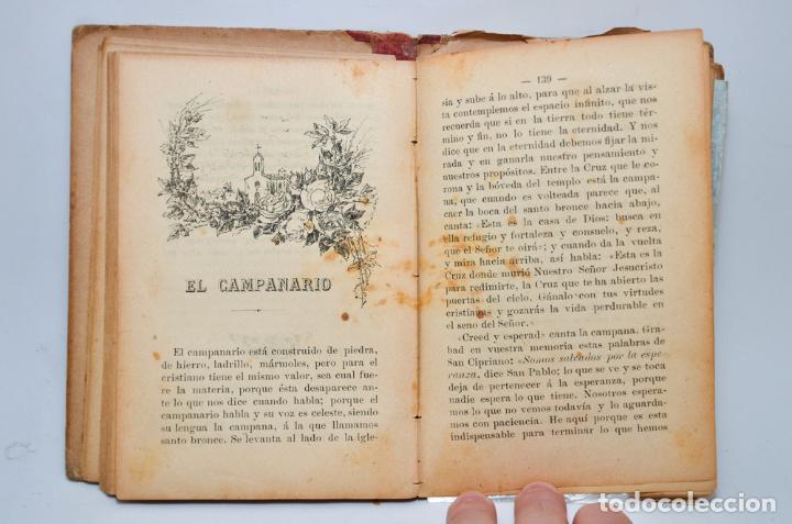 Libros antiguos: SOR MARTA, LAS VIRTUDES CRISTIANAS - Foto 4