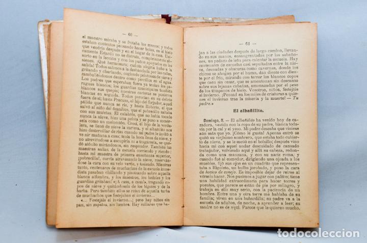 Libros antiguos: DIARIO DE UN NI&Ntilde;O &ndash; CORAZ&Oacute;N - Foto 4