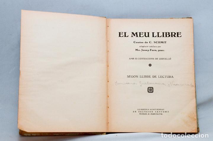 Libros antiguos: EL MEU LLIBRE &ndash; CONTES DE C. SCHMIT - Foto 3