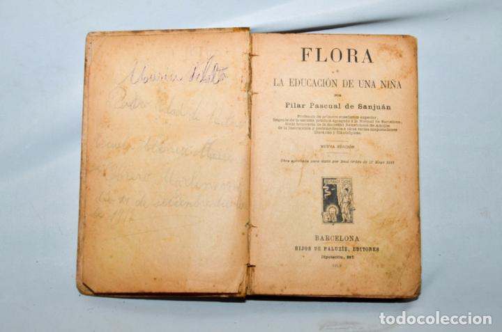 Libros antiguos: FLORA O LA EDUCACI&Oacute;N DE UNA NI&Ntilde;A - Foto 3