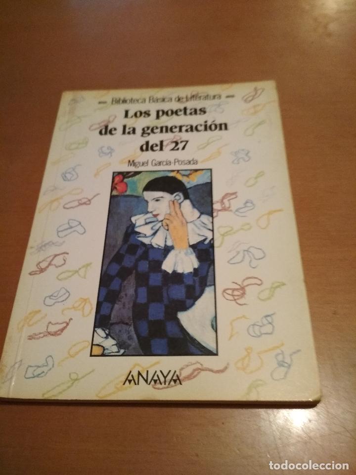 Libros antiguos: Los poetas de la generaci&oacute;n del 27 - Foto 1