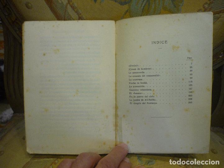 Libros antiguos: CUENTOS VALENCIANOS, DE VICENTE BLASCO IBA&Ntilde;EZ. - Foto 8