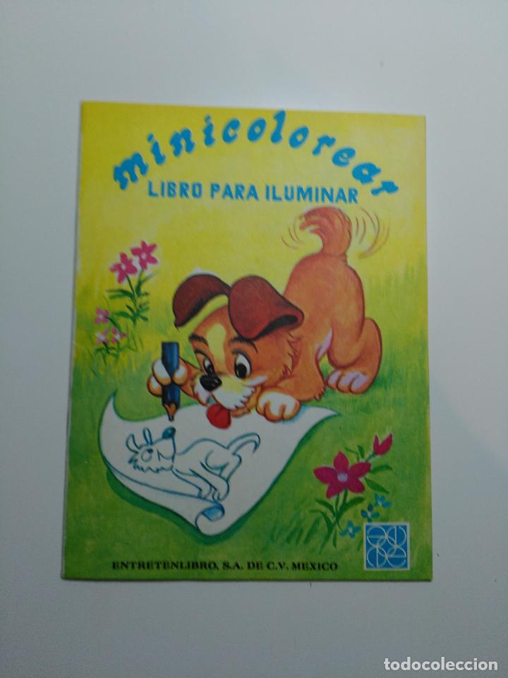 Libros antiguos: LIBRO PARA ILUMINAR. MINI COLOREAR. ENTRETENIMIENTO SADE C.V. MEXICO - Foto 1