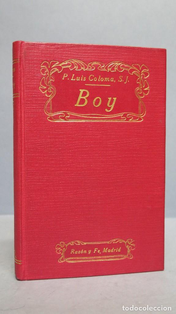 Libros antiguos: 1921.- BOY. LUIS COLOMA S.J - Foto 1