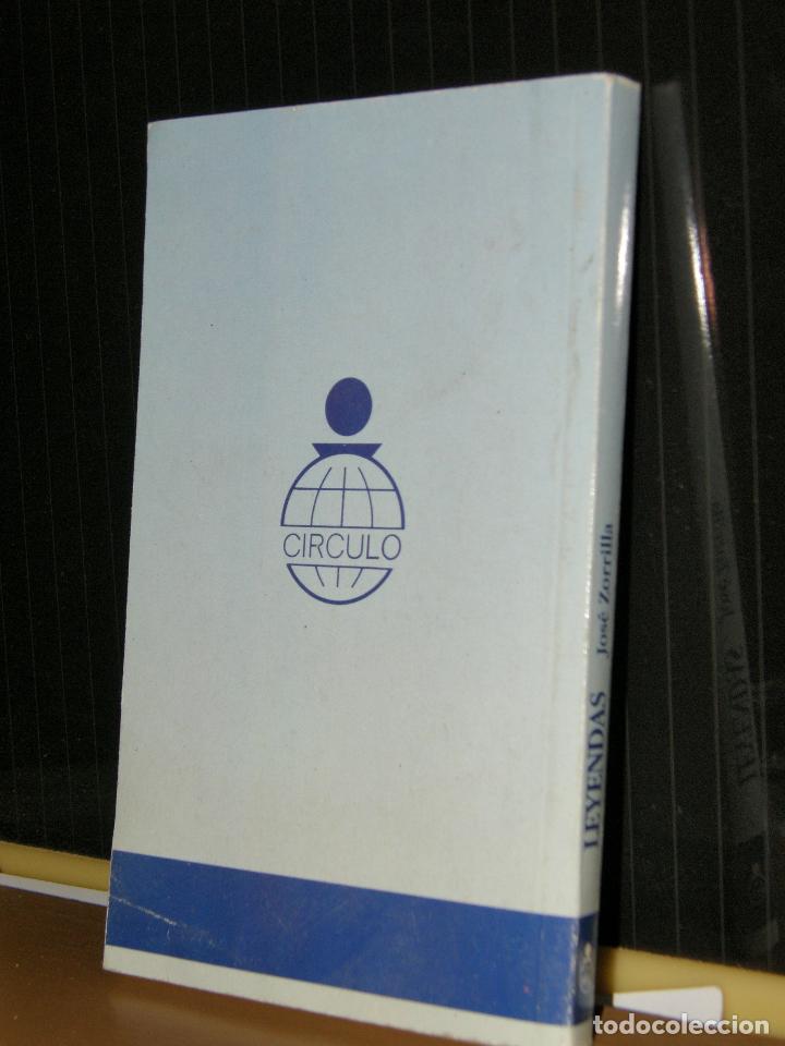 Libros antiguos: LEYENDAS - JOS&Eacute; ZORRILLA CIRCULO 1993 - Foto 2