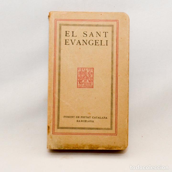 Libros antiguos: EL SANT EVANGELI - Foto 1