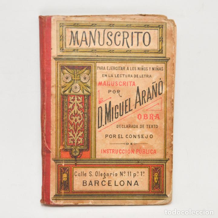 Libros antiguos: MANUSCRITO - Foto 1