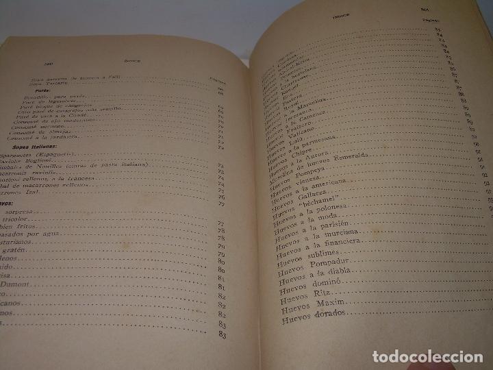 Libros antiguos: LAS TRES COCINAS.....AÑO..1.926 - Foto 17 - 95967303
