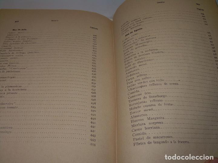 Libros antiguos: LAS TRES COCINAS.....A&Ntilde;O..1.926 - Foto 28
