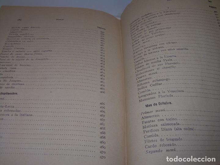 Libros antiguos: LAS TRES COCINAS.....A&Ntilde;O..1.926 - Foto 29
