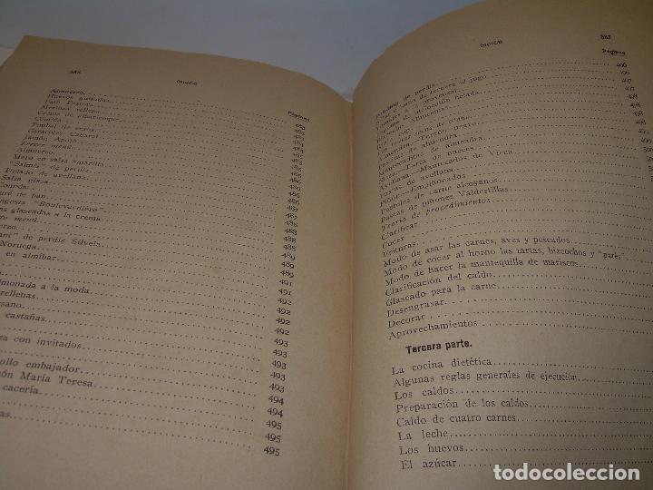 Libros antiguos: LAS TRES COCINAS.....A&Ntilde;O..1.926 - Foto 30