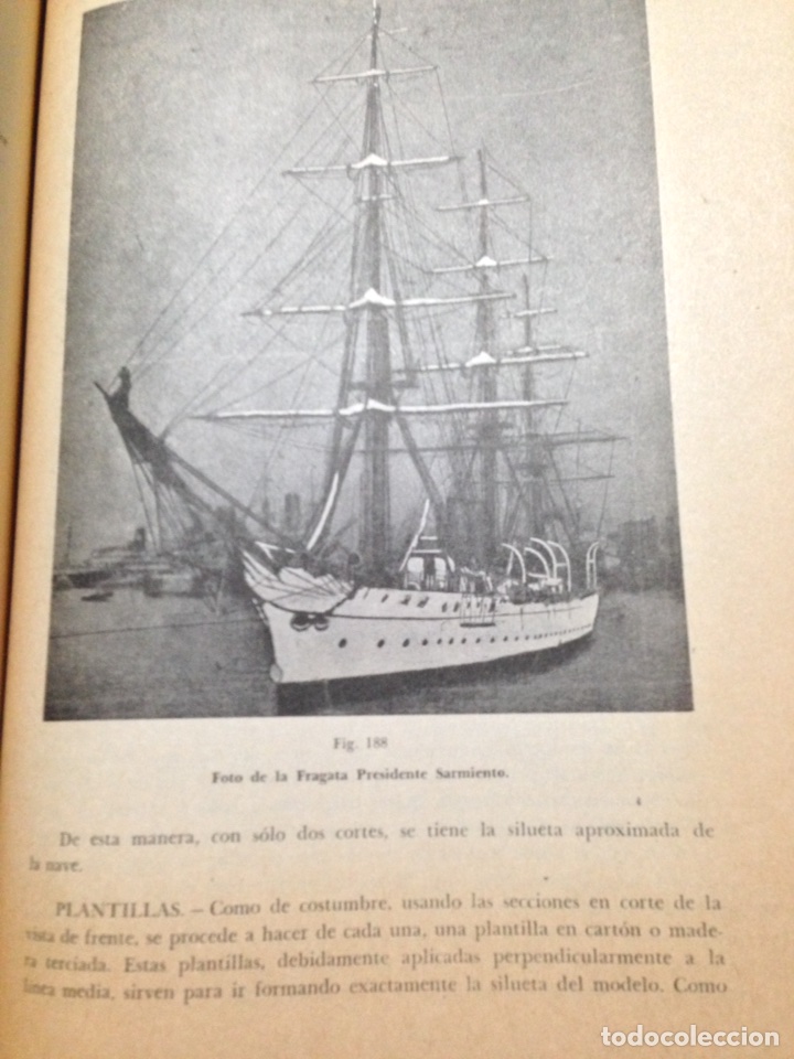 Libros antiguos: MODELISMO NAVAL EDITORIAL HOBBY BUENOS AIRES - Foto 4