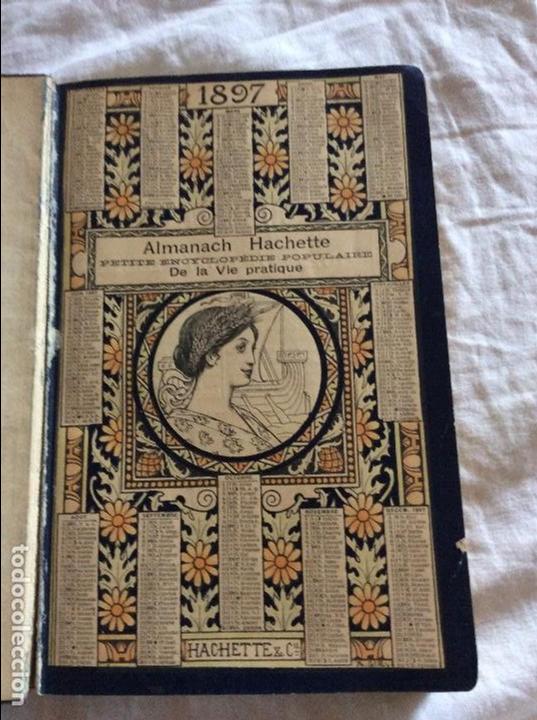 Libros antiguos: ALMANACH HACHETTE 1897 - Foto 2