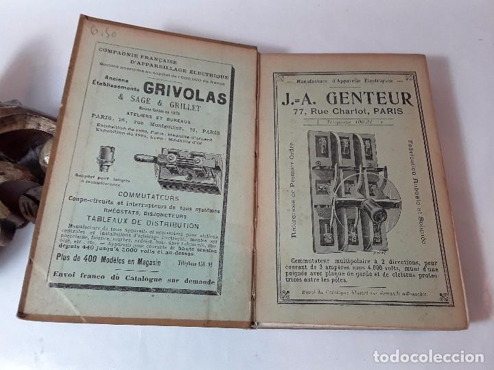 Libros antiguos: LE MONTEUR ELECTRICIEN - E. BARNI y A. MONTPELLIER - PARIS 1900. - Foto 4