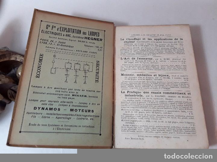 Libros antiguos: LE MONTEUR ELECTRICIEN - E. BARNI y A. MONTPELLIER - PARIS 1900. - Foto 5