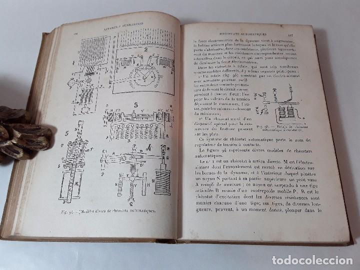 Libros antiguos: LE MONTEUR ELECTRICIEN - E. BARNI y A. MONTPELLIER - PARIS 1900. - Foto 7