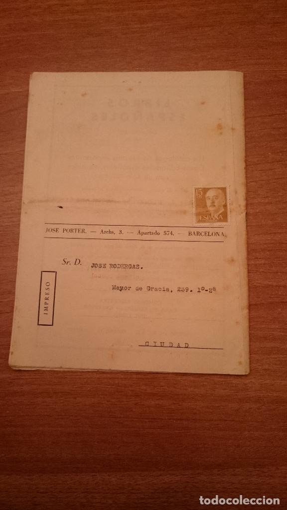 Libros antiguos: LIBROS DEL MES MAYO DE 1956 JOSE PORTER LIBRERO BARCELONA - Foto 2
