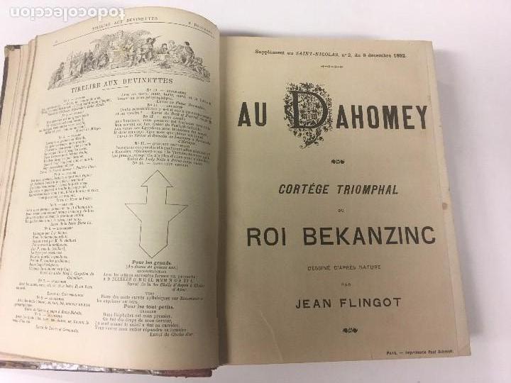 Libros antiguos: LIBRO ANTIGUO de 1893, SAINT NICOLAS - Foto 5