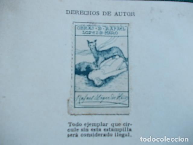 Libros antiguos: La novela del honor Rafael Lopez de Haro - Foto 2