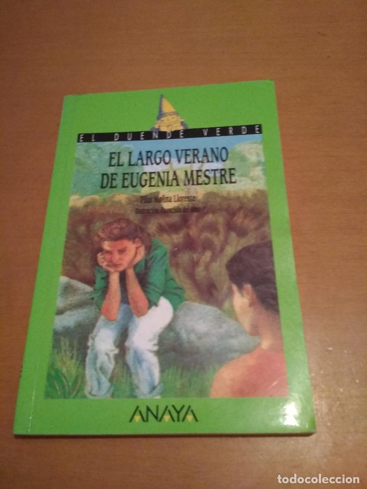 Libros antiguos: El largo verano de Eugenia mestre - Foto 1