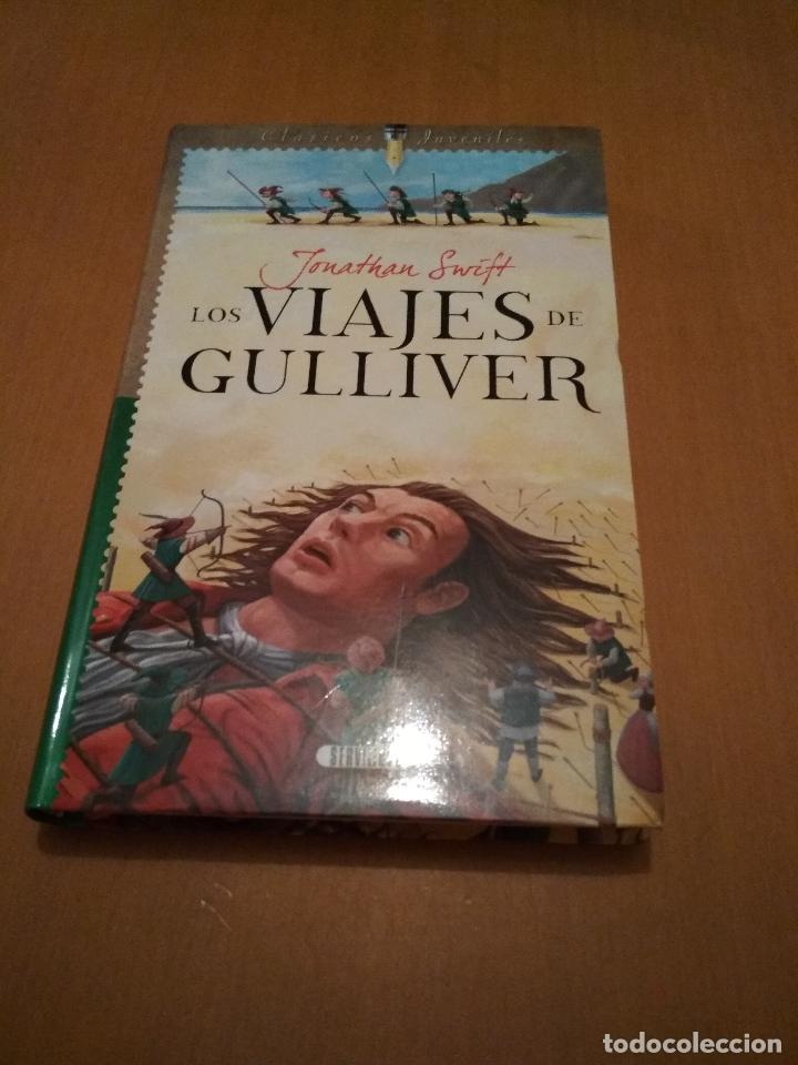 Libros antiguos: Los viajes de Gulliver - Foto 1