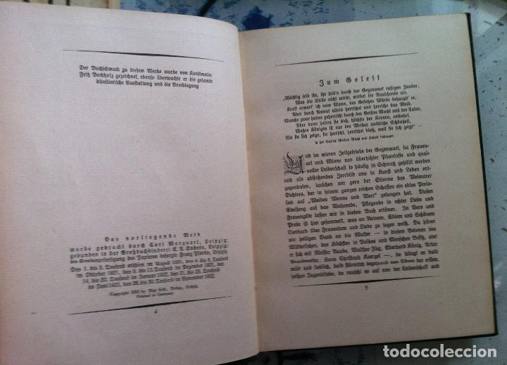 Libros antiguos: Lienhard. Von Weibes, Wonne und Werr. 1921 - Foto 3