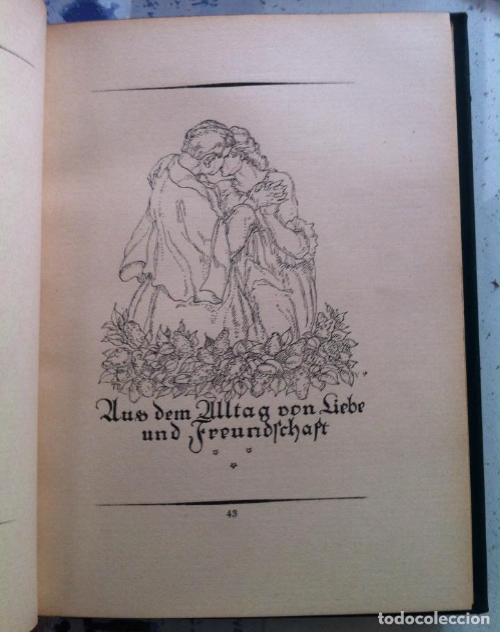 Libros antiguos: Lienhard. Von Weibes, Wonne und Werr. 1921 - Foto 5