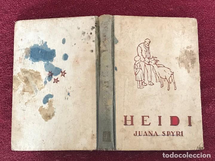 Libros antiguos: Juana Spryri. Heidi.  Barcelona, 1941. - Foto 1