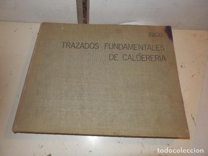 Libros antiguos: trazados fundamentales de caldereria - Foto 1