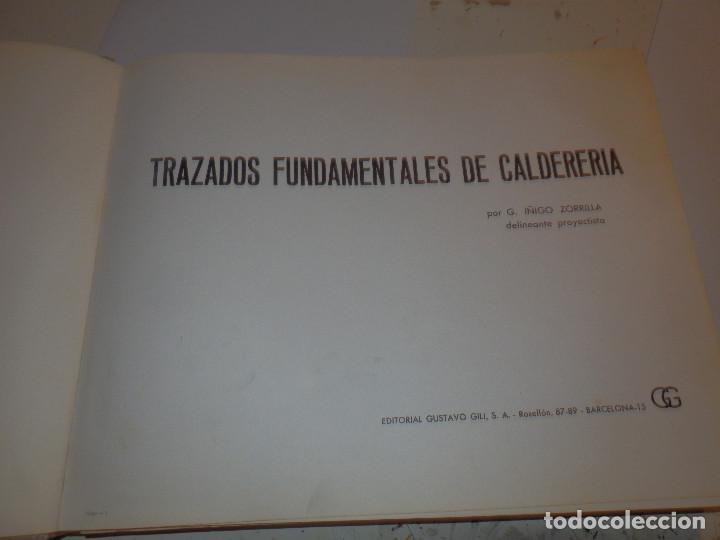 Libros antiguos: trazados fundamentales de caldereria - Foto 11